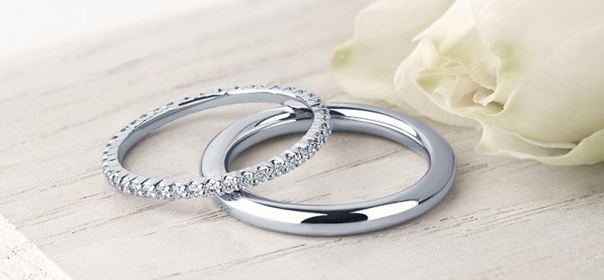 Непарные обручальные кольца