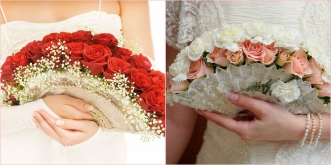 Нестандартный вид веера выглядит необычно