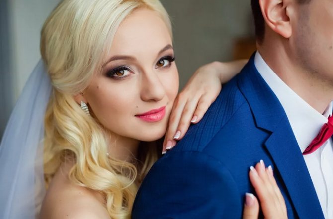 невеста за мужем