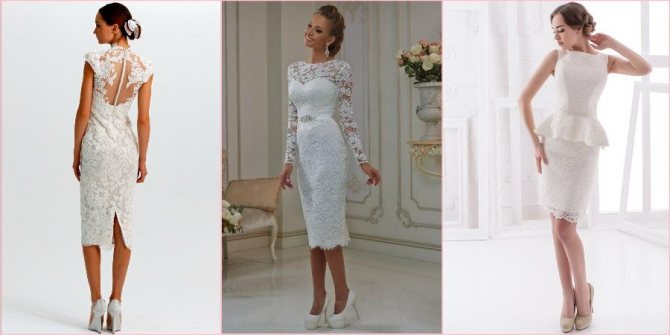 Нежные вставки из кружева в футляре