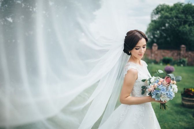 Нежный образ невесты