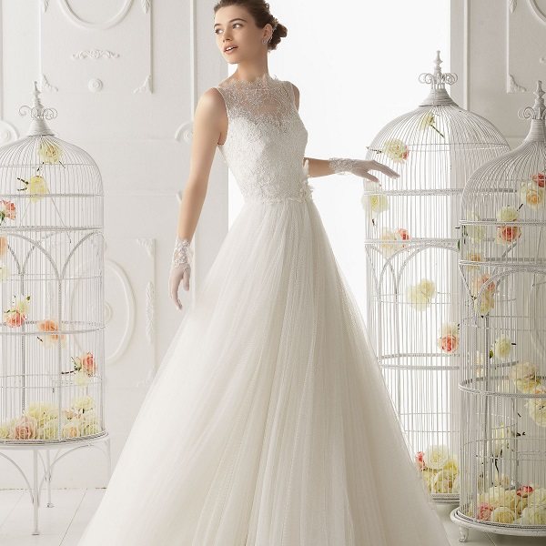 нежный образ невесты