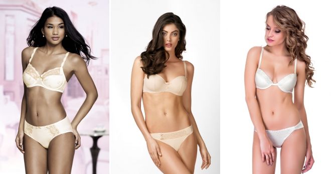 Нижнее белье цвета шампань идеи