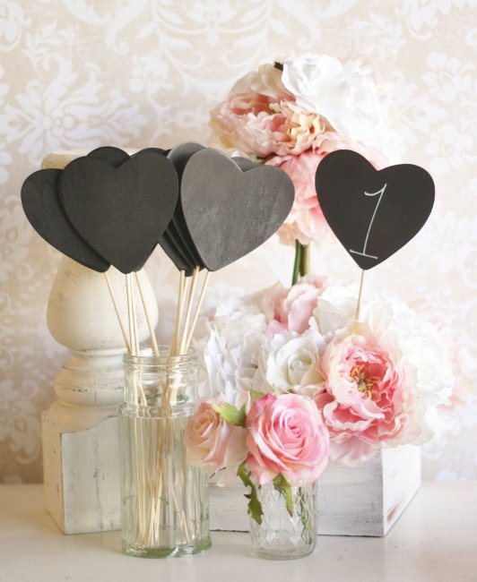 Номера с грифельной поверхностью