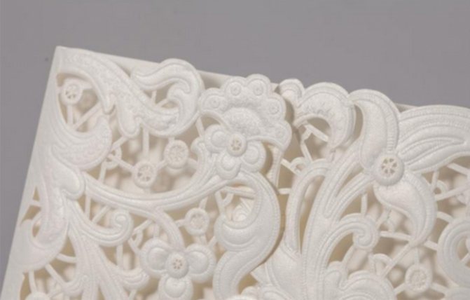 Новинка - бумага ришелье WishWed-07