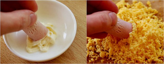 обмакнуть в желток