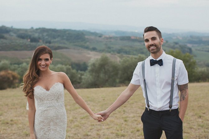 Образ жениха на свадьбу без пиджака 1