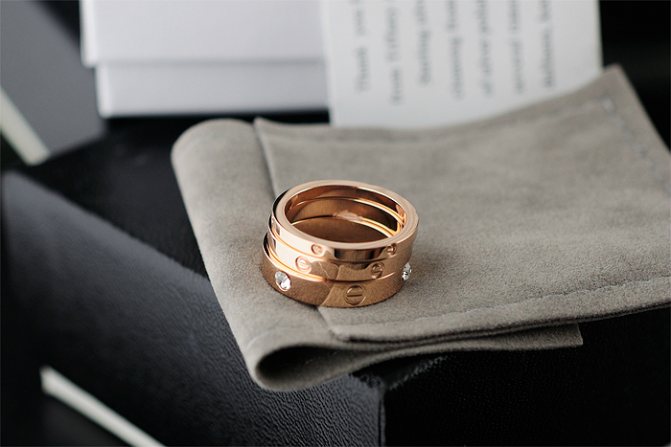 Обручальные кольца Картье 7