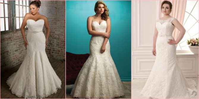 Обтягивающий фасон подойдет и полным дамам