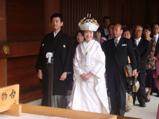 Официальная часть бракосочетания