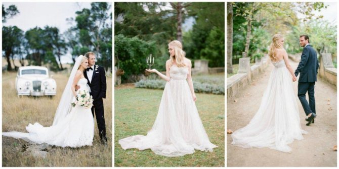 оформление белой свадьбы 1