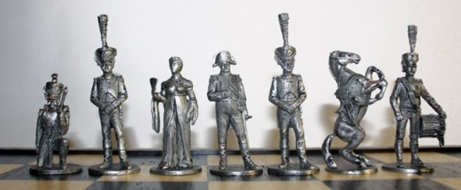 Оловяные фигурки