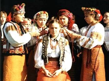 Оплакивание косы невесты