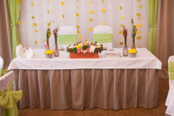 Организация свадьбы в ноябре