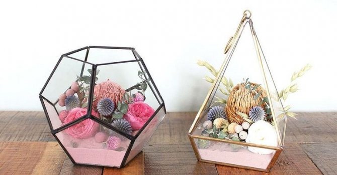 Оригинальная гирлянда для эко-свадьбы