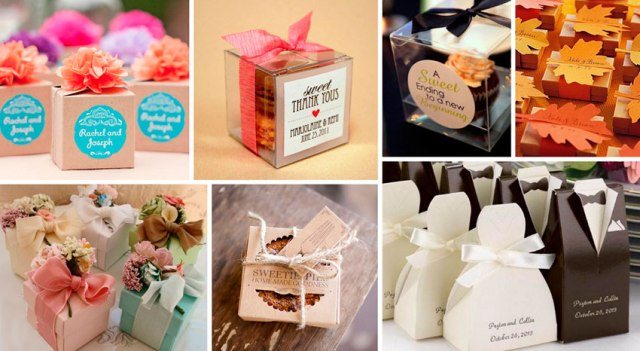 Оригинальные бонбоньерки