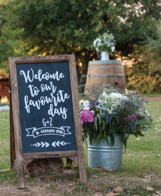 Оригинальный меловой указатель