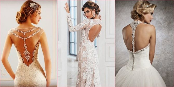 Открыть спину будет элегантно и женственно