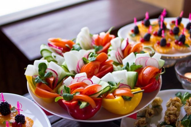 Овощная нарезка