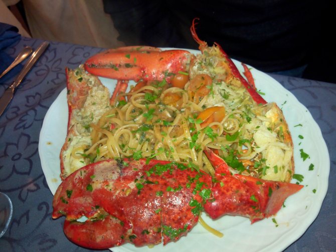 Паста с морепродуктами