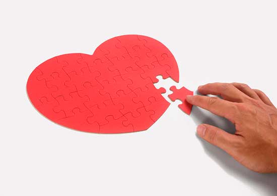 Пазлы любви - конкурс на День Святого Валентина