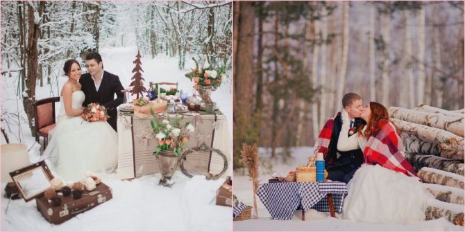 Пикничок в лесу