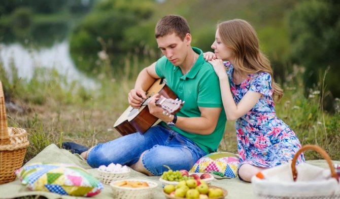 пикник на природе