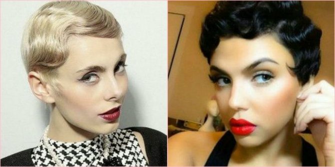 Пикси с голливудской волной