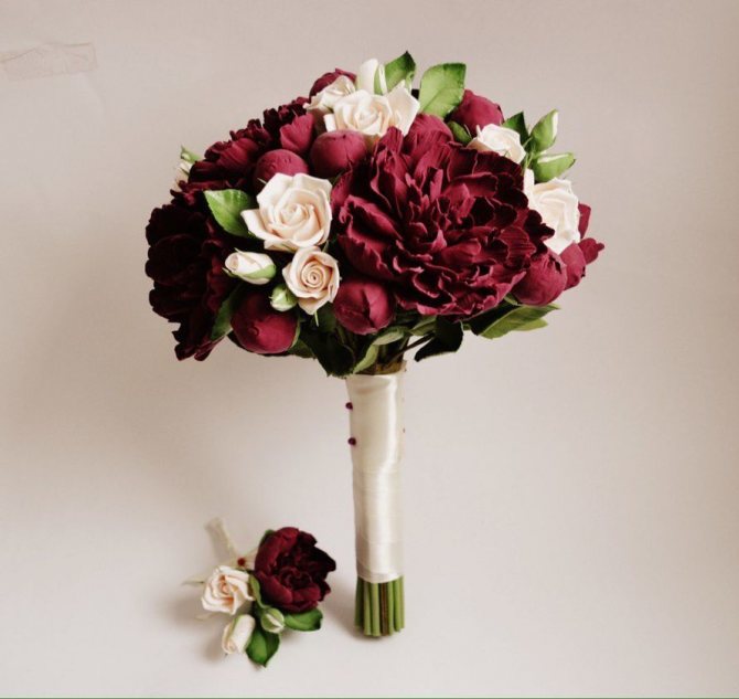 Пионы марсала