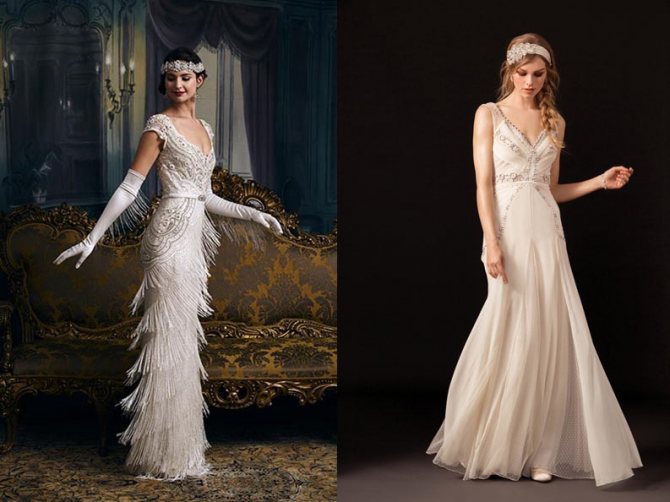 Платья в стиле Гэтсби