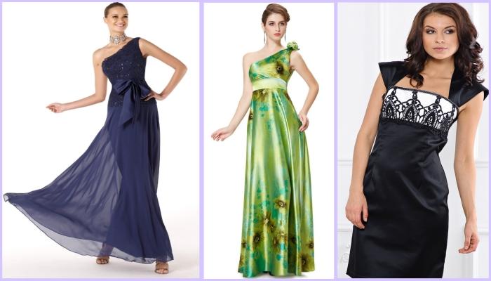 Платья, визуально уменьшающие слишком большой объем бедер