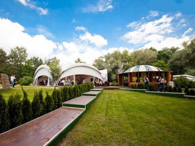 Пляж №1 в Серебряном бору Москва