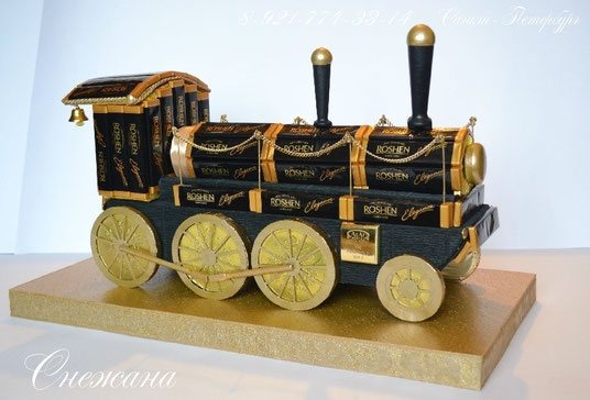 Подарки из конфет своими руками на свадьбу: мастер-класс с фото