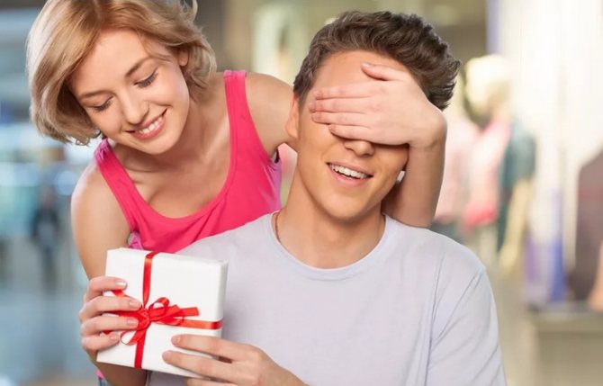 подарок мужу