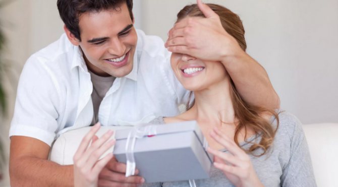 подарок жене