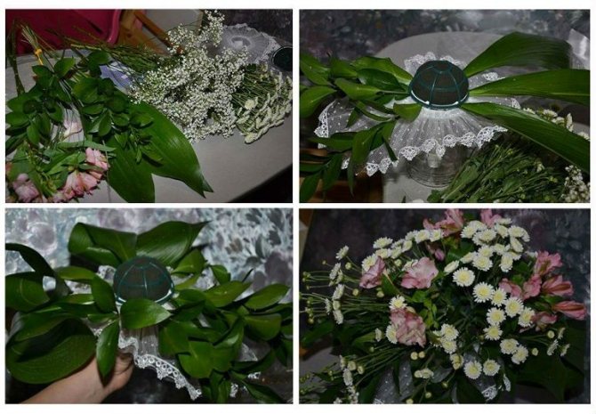 Подготовка цветов