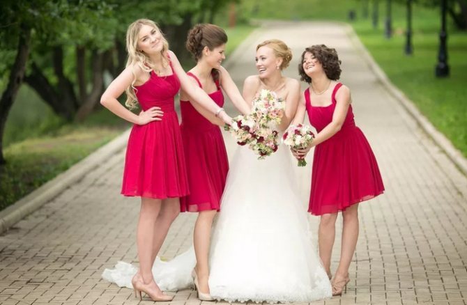 подружки невесты