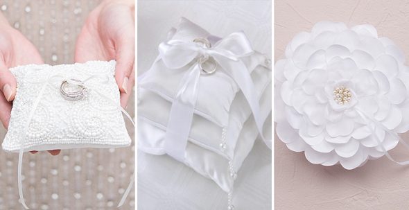 Подушечки для свадебных колец