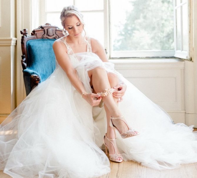 Подвязка невесты