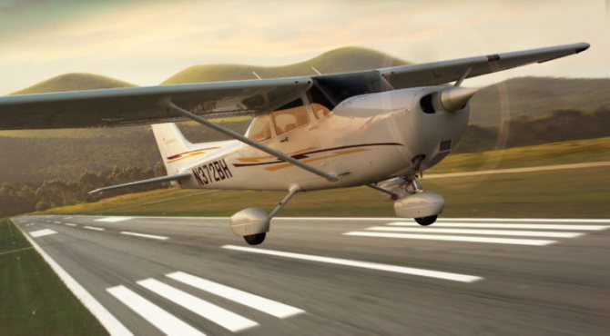 Полет на легкомоторном самолете