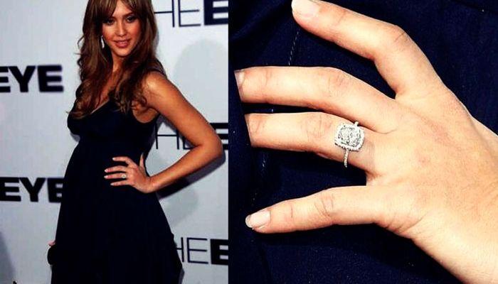 Помолвочное кольцо Джесики Альбы