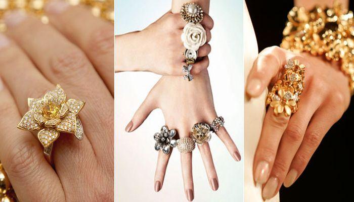 Помолвочные кольца в авангардном стиле