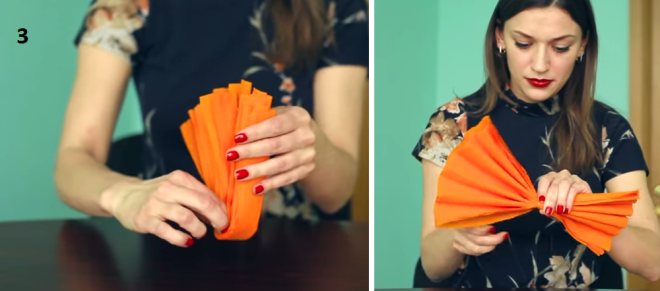 Помпоны из гофрированной бумаги своими руками - 3