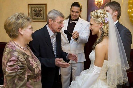 Поздравление со свадьбой от родителей