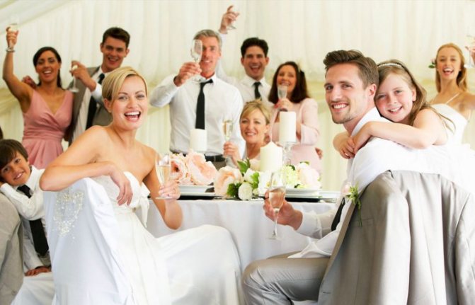 Поздравления молодоженов с днем свадьбы