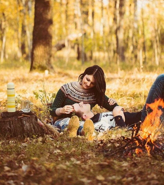 Позы для фотосессии в лесу3