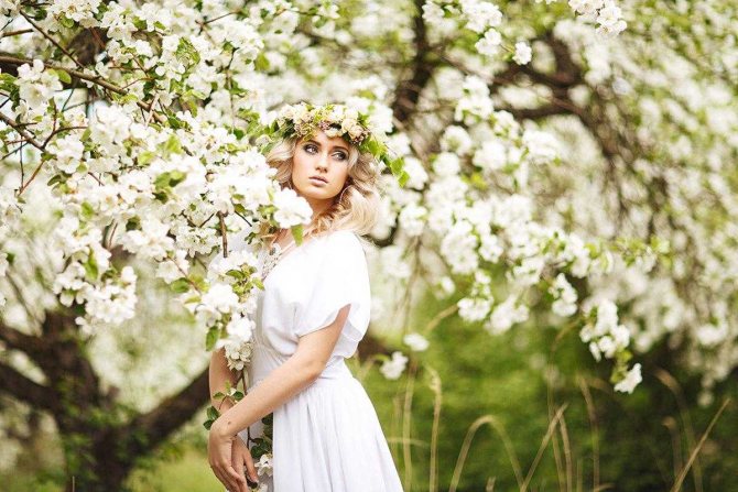 Позы для фотосессии в лесу5