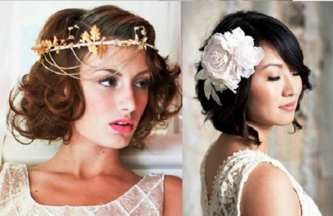 Прическа из распущенных волос