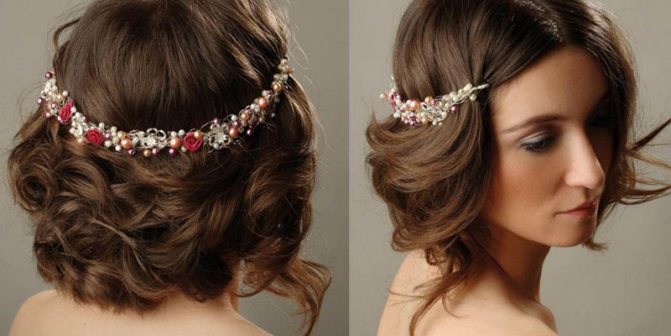 Прическа в греческом стиле