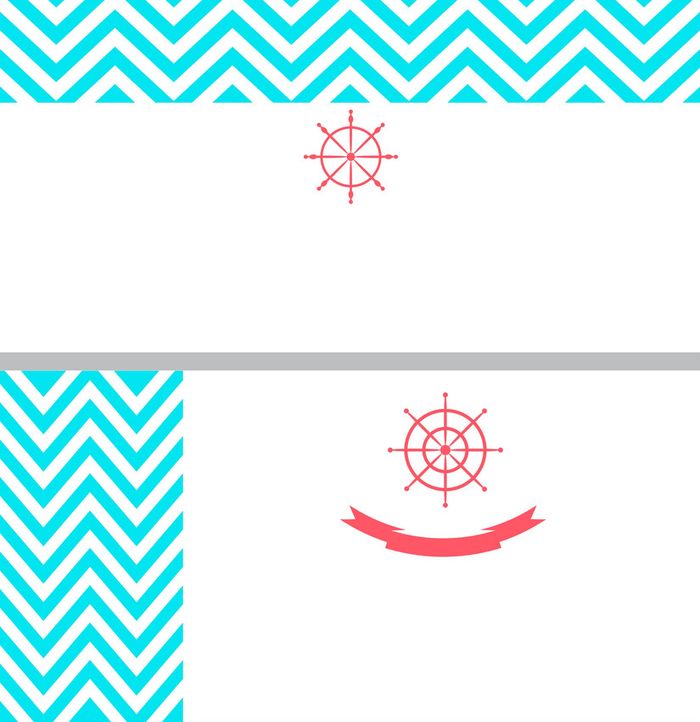 приглашение на свадьбу в морском стиле 8